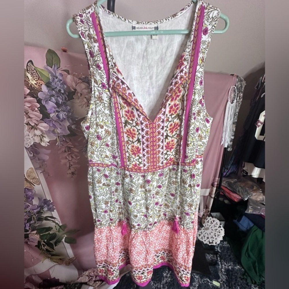 Boho. Chelsea & Violet Dress, Size Large
